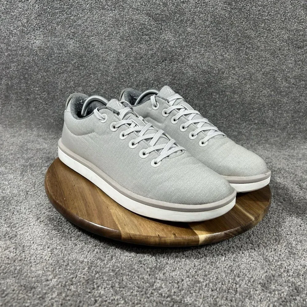 Allbirds Wool Pipers WP Mens Size 11 Gray Lace Up Low Top Casual Shoes Used